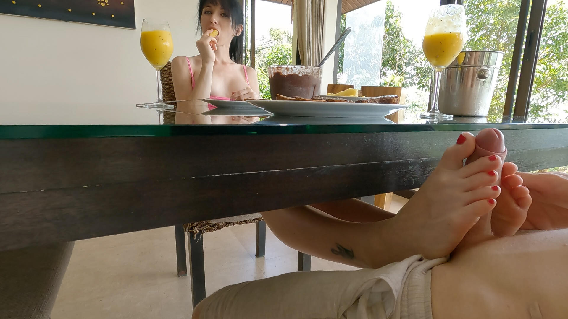 Poster for video Sweet Breakfast & Foot Fetish